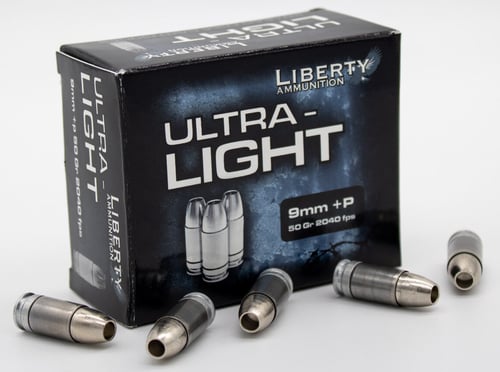 LIB AMMO ULTRA LIGHT CIVIL 9MMP 50GR 20/10 | 019962656349